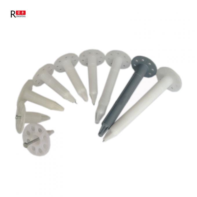 anclas 250m m plásticas del aislamiento de la pared del HDPE de 30m m