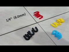 Envasadores de plástico de 1/8