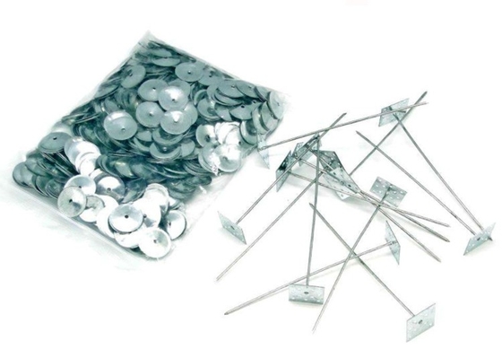25x25mm Insulation Stick Pins With Washer For Hvac System