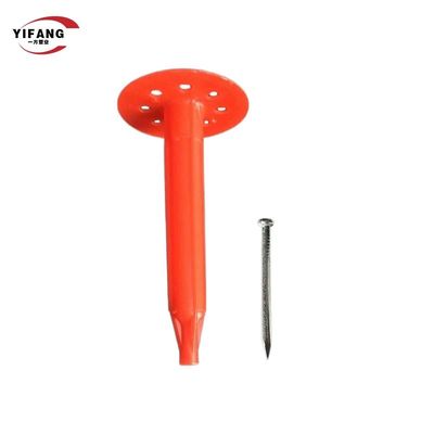 Anclas del aislamiento de la pared del color verde con la absorción de acero inoxidable del ruido del clavo