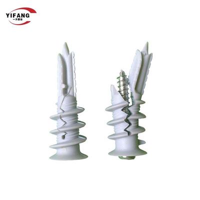 Anclas de pared 15x33m m plásticas de AISI POM 13x42m m