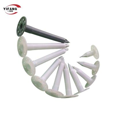 Anclas plásticas del aislamiento de la pared del fabricante de clavos del gas del HDPE