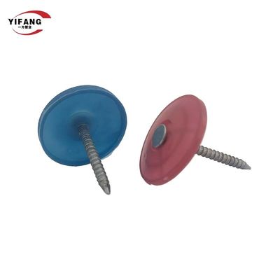 El casquillo plástico durable del tornillo de metal clava para el peso ligero de la resistencia del envejecimiento del abrigo de la casa