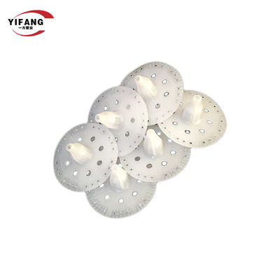 el aislamiento de la pared del HDPE de 47m m 50m m ancla el pasador con los clavos plásticos