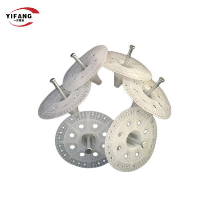 El aislamiento plástico de la pared de 47m m ancla la fijación para la pared expuesta