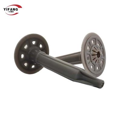 cinc de 60m m que platea el clavo del aislamiento del HDPE con el marco plástico