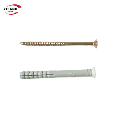 La pared plástica del ancla de la extensión de las fijaciones de Rockwool tapa a prueba de humedad del mismo tamaño