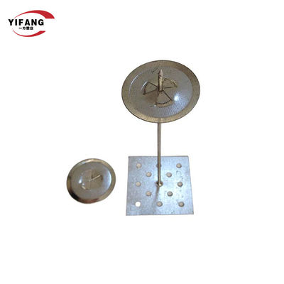 Aislamiento 25*25 Rockwool del hierro galvanizado que fija el Pin