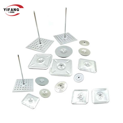 Sistema de acero del aislamiento de Pin Adhesive Rockwool Fixing For del aislamiento del ANSI del uno mismo