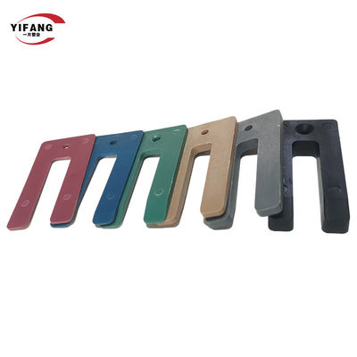 Escenarios de construcción Simas de plástico empacadores de 1,5 mm