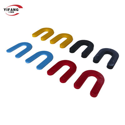 Envases de plástico rojo de 1/8 de pulgada duraderos confiables