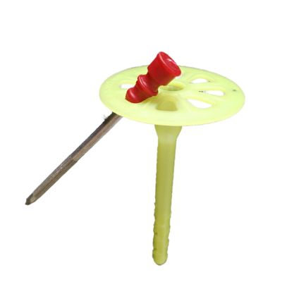 anclas plásticas del aislamiento de las fijaciones 8x95m m de la pared del edificio del disco de 55m m