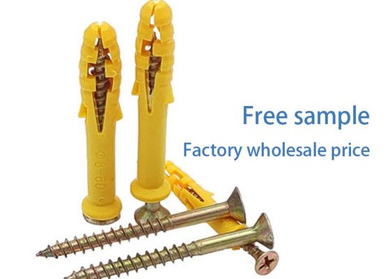 Anclas plásticas de la ISO de la pared de nylon estándar del aislamiento